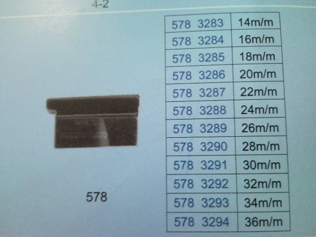 

1 шт. 578 3283 14 м/м лезвие верхний нож резак для промышленной швейной машины Durkopp 578