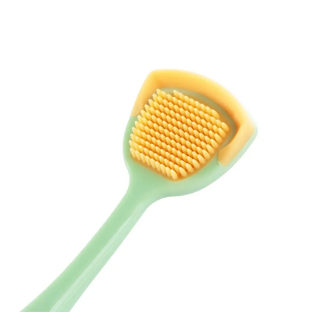 Tête de brosse douce pour l'hygiène buccale, élimine l'halitose, nettoyeur de langue, grattoir à langue, brosse pour livres oraux