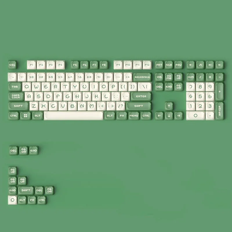 

OEM Profile Bear Theme Keycap set For Mechanical keyboard PBT Double Shot keycaps