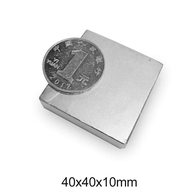 40x40x10 Strong Sheet  Magnet 40*40*10mm Block Rectangular Magnet 40x40x10mm For Home Refrigerators, Offices DIY 40*40*10
