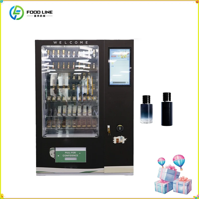 Commercial Street Independent Compact Perfume Spraying Vending Machine FL Customized Perfume Vending Machine