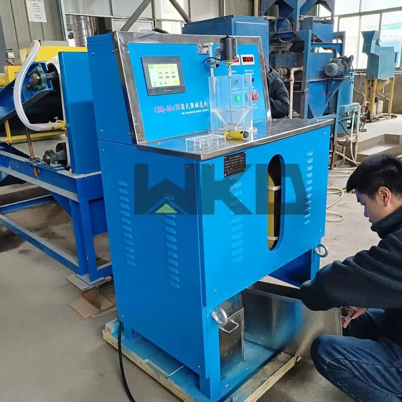 CSQ50*70 Лабораторный магнитный сепаратор высокой интенсивности для гематита, лимонита, сидерата