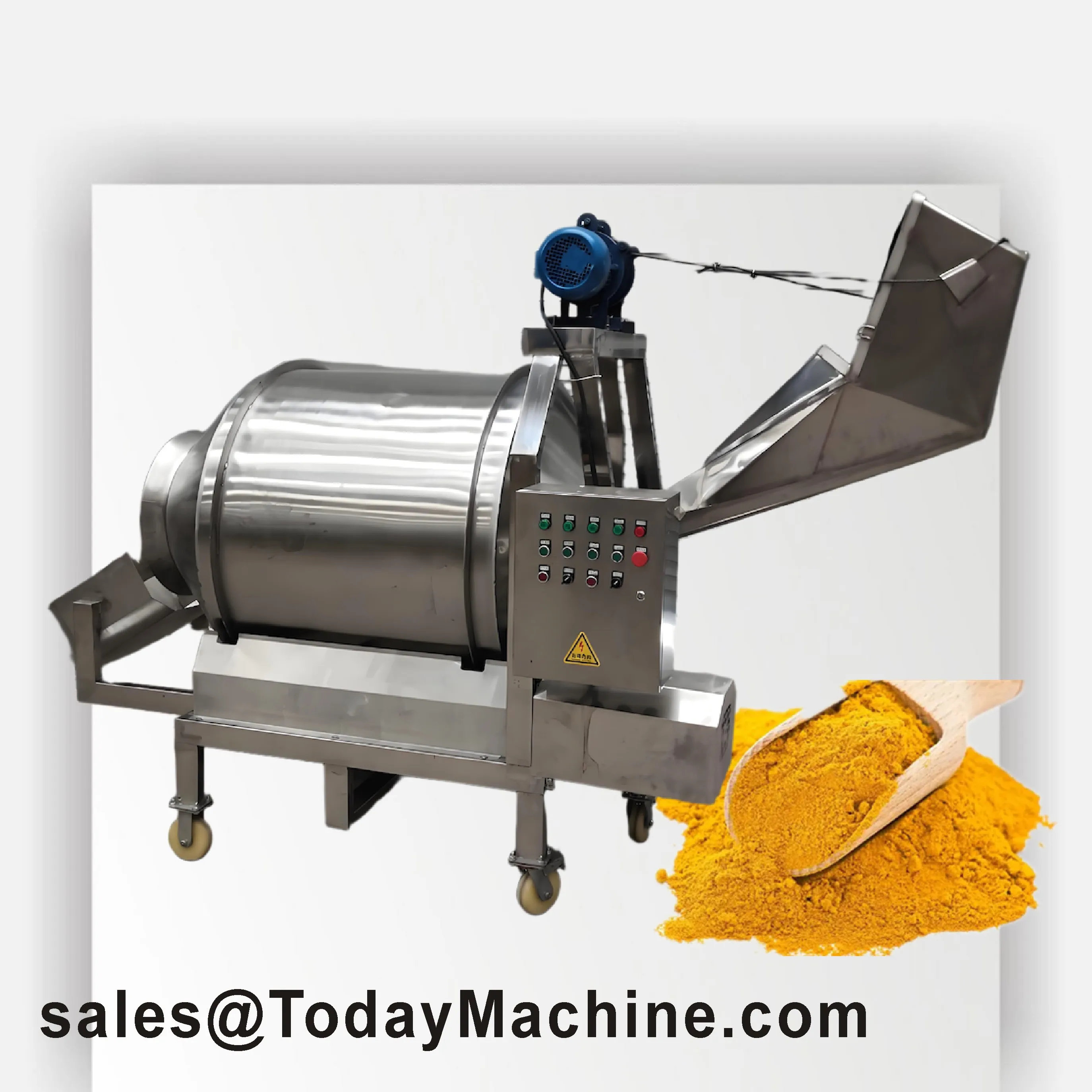 مسحوق شاي الدقيق 2D مزج خلط طبل خلاط الحركة 2D #3