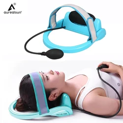 Filled Air neck massager health care Cervical Tractor Pillow Traction Posture Pump Relax Vertebra Orthopedic Stretch massage