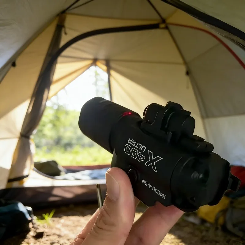 2026-new-x400-pistol-light-flashlight-with-strobe-mode-for-picatinny-and-gl-rails-mini-gun-light