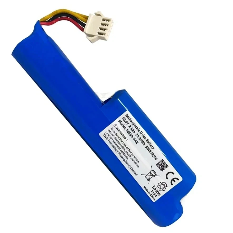 For Redmond RV-R150.Redmond RV-R151.Redmond Reb-R150.11.1V robotic vacuum cleaners 10.8 V and 2600 mAh rechargeable batteries