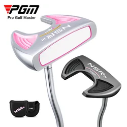 Putter de Golf avec ligne de visée pour femmes, PGM NSR3, tige de poussée droite en acier inoxydable, TUG041, vente en gros