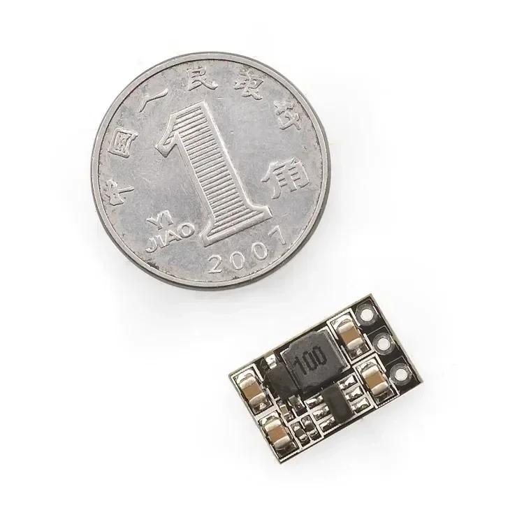 5개 신형 DC-DC 3.7V에서 5V로 승압 전압 조절기 마이크로 파워 모듈 1S 브러시드 FPV 타이니후프 드론 DIY 부품용