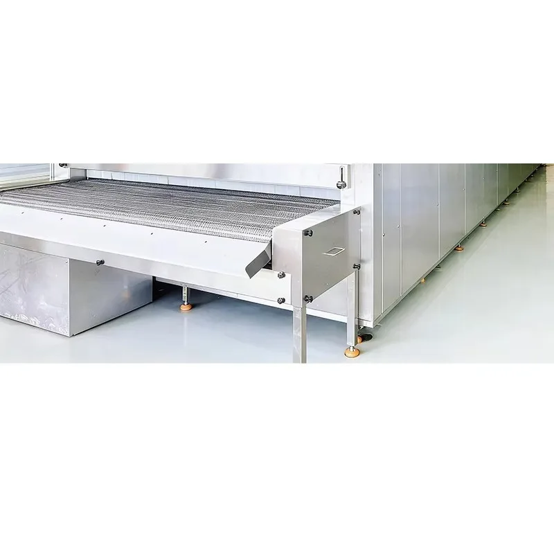Frozen Food Production Tunnel Freezer for Processing Lines