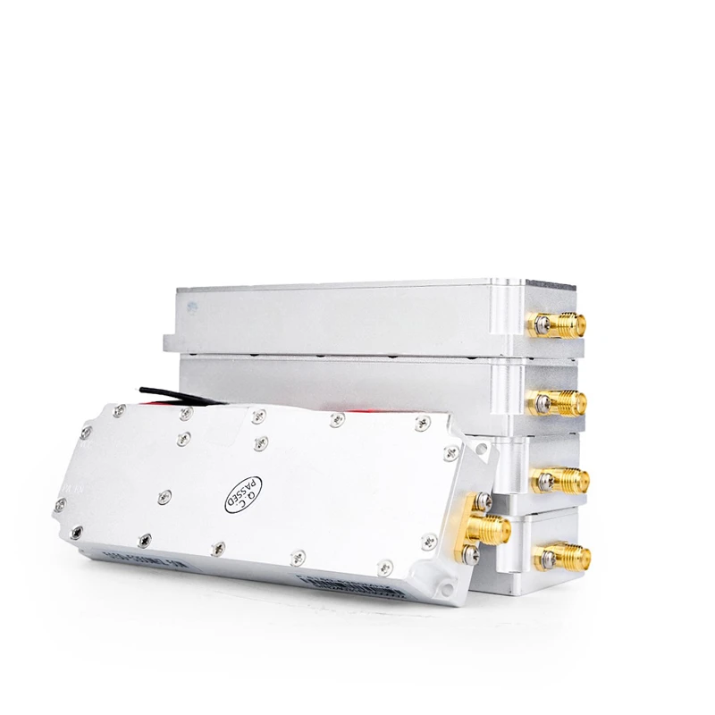 Módulo de bloqueio do PA do zangão do sinal do RF anti, defesa da fonte do VCO, UAV, GaN, amplificador de poder do C-UAS, bloqueando o sistema, 30W, 1.3G, 1340-1450MHz