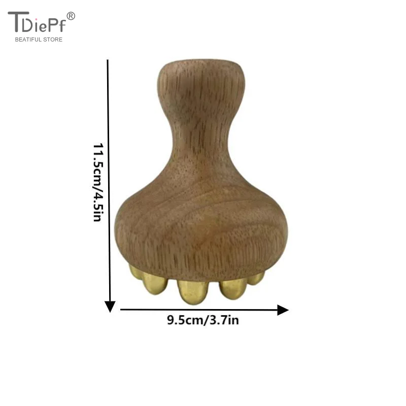 1PC Meridian brush Lymphatic Drainage Massage Beech Gua Sha Tool For Body Manual Massage Scraper For Antibody Gua Sha Paddle