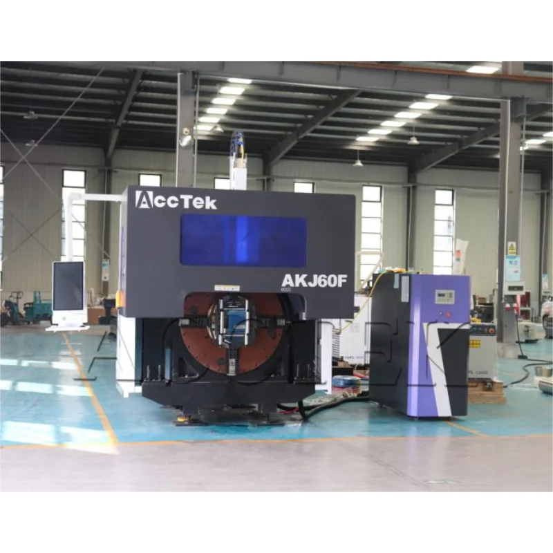 6m length Lazer Cutting Machine Circular Square Special Shape Pipe Cutter Designed Pattern Engraving Tool Kit for Metals