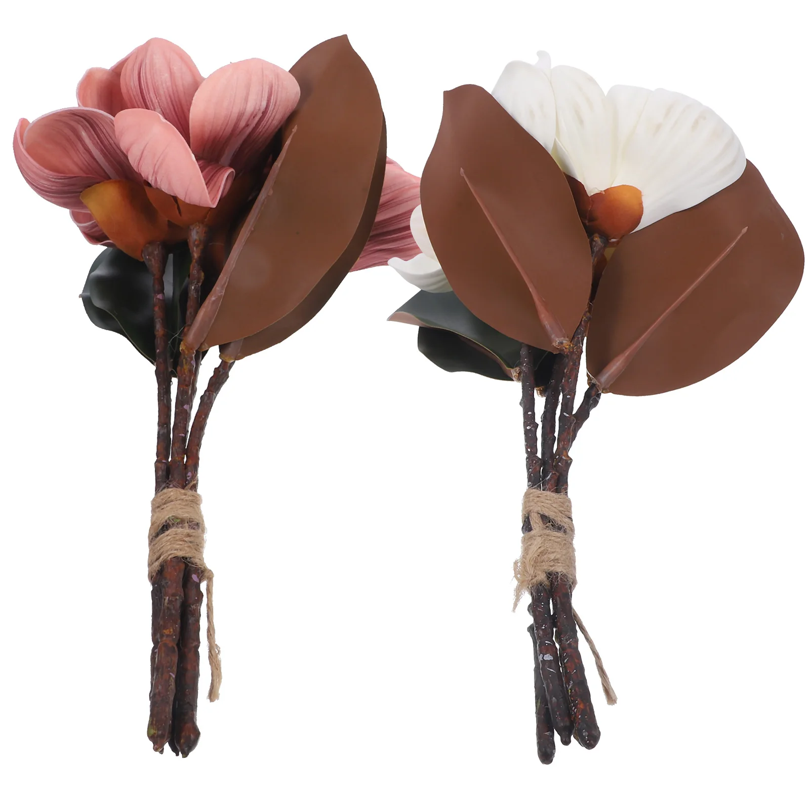 

2pcs 48cm Artificial Lifelike Fake Flower Stems Wedding Party Home Garden Decoration Fake Floral Bouquet Picks