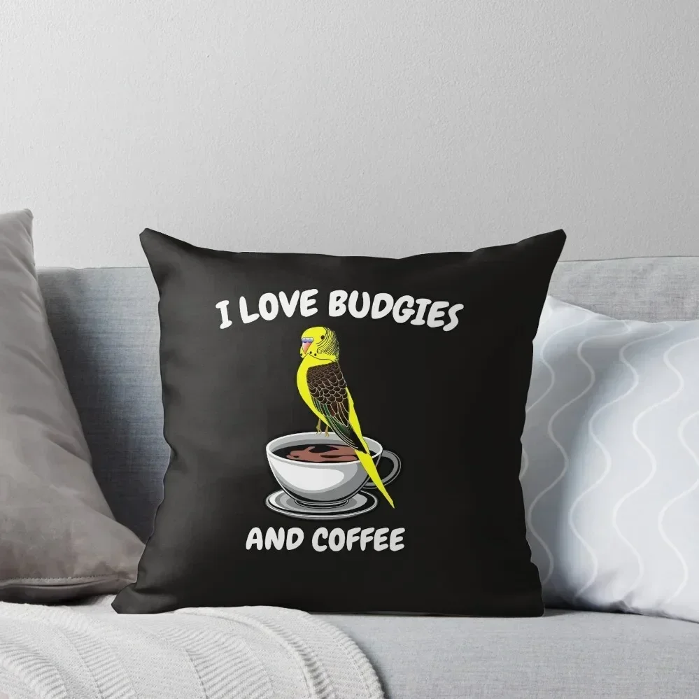 budgerigar Throw Pillow luxury home accessories Cushions For Sofa Pillowcase Cushion anime girl pillow