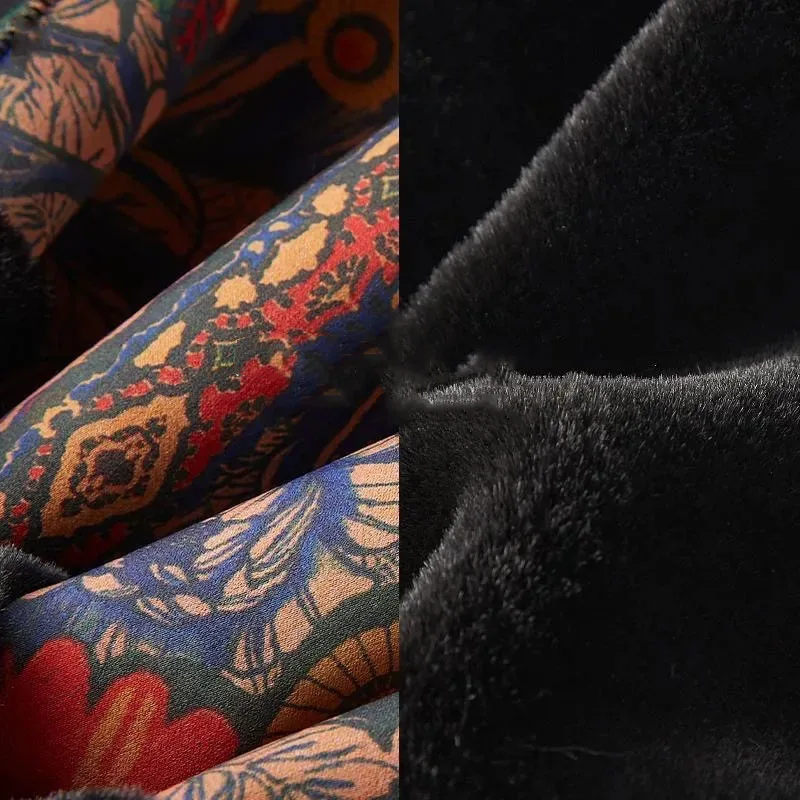 한국 여성 긴팔 인조 모피 재킷 겨울 여성 양면 모피 코트 2025 중년 여성 큰 사이즈 4XL 플러시 아우터