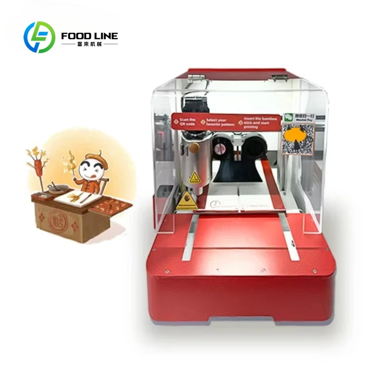 Customized New Automatic Sugar Painting Machine Low Cost and High Return Automatic Sugar Painting Machine