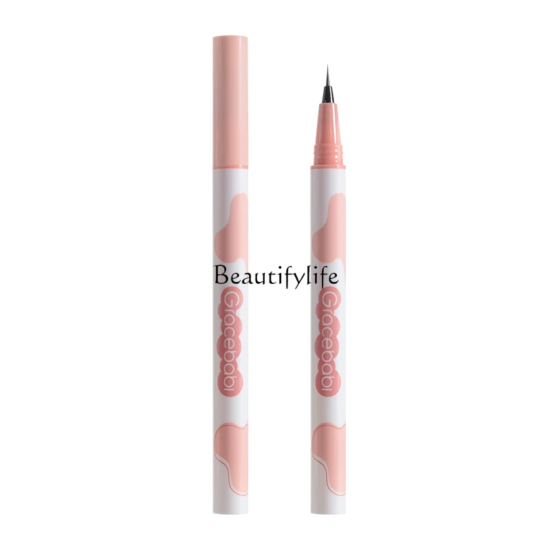 

Liquid Silkworm Eyeliner, Long Lasting, Waterproof, Non-Dizzy Makeup, Brown Glue Pen