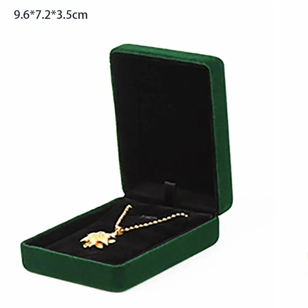 

Jewelry Box Velvet Bracelet Packaging Box Necklace Box Iron For Jewelry Display Jewelry Organizer Wedding Gift