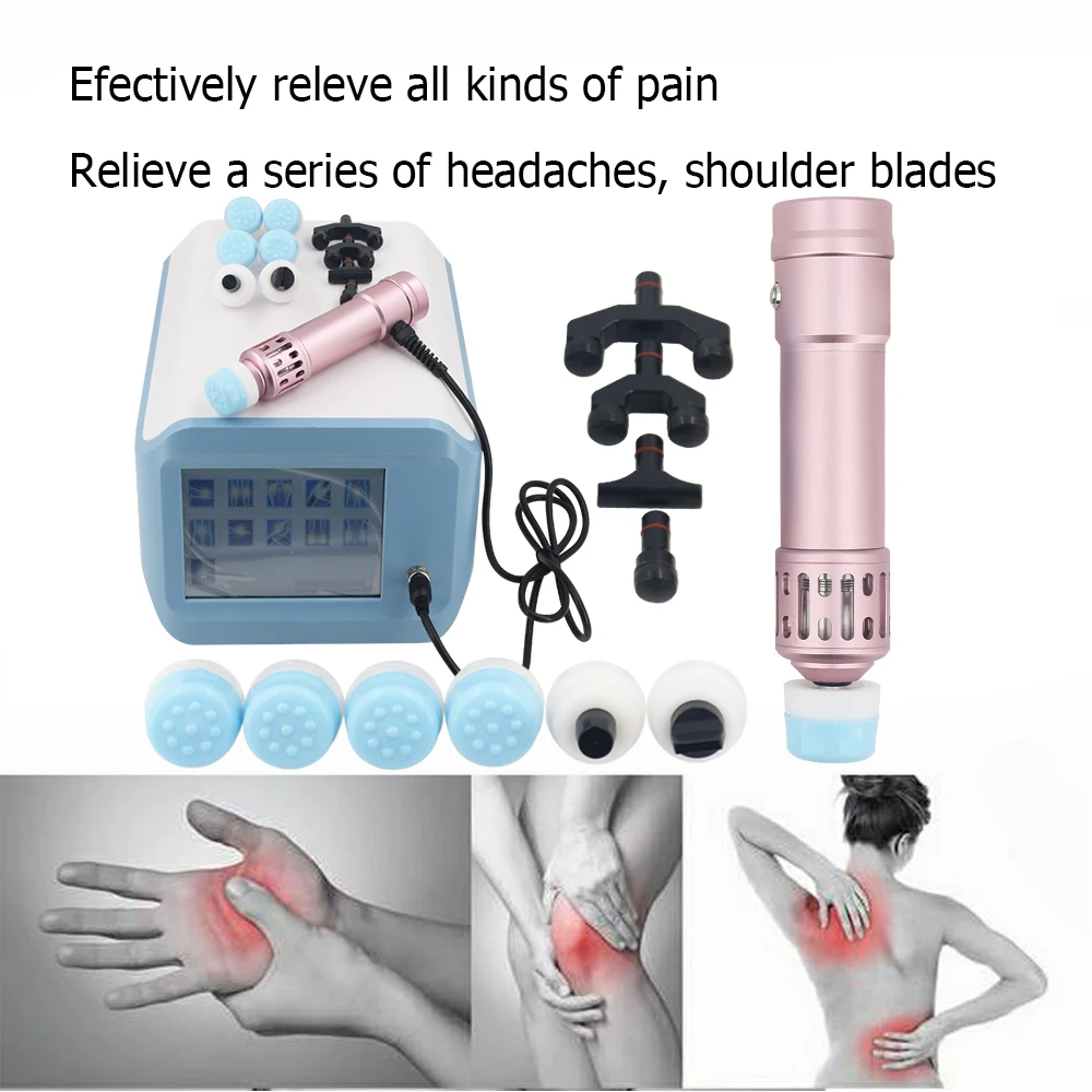 2 In 1 Extracorporeal Shock Wave เครื่องมือกายภาพบำบัด ED Treatment ปรับปรุงการไหลเวียนโลหิต Shockwave Therapy เครื่อง2022