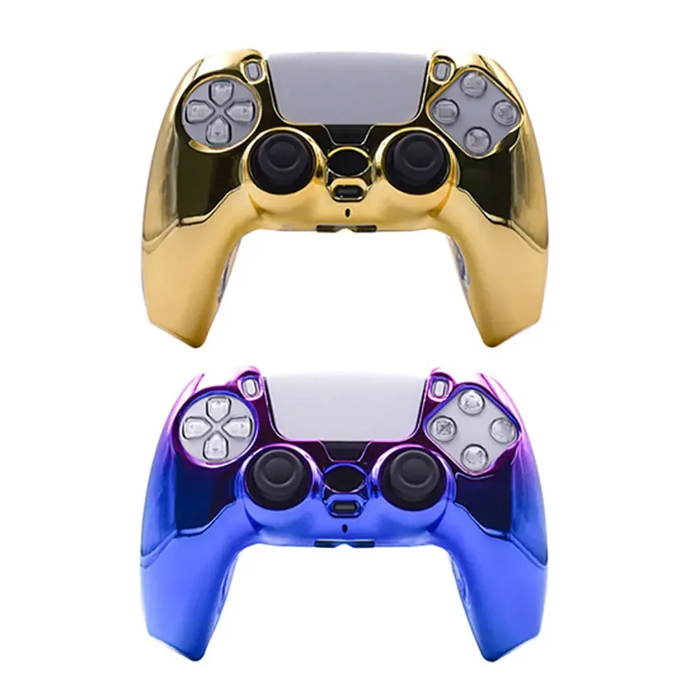 For PS5 electroplated Protective Case Protective Case Controller Gamepad Anti Slip Skin Sleeve Cover playstation 5 Accessories