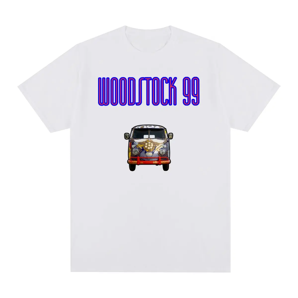 Woodstock Vintage T-shirt Peace Love Music Cotton Men T shirt New Tee Tshirt Womens Tops