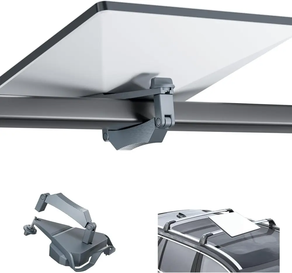 For Star-link Mini Car Roof Bracket Aluminum Roof Bracket Set Buckle Installation Rotating Button Adjustment For Star-link Mini