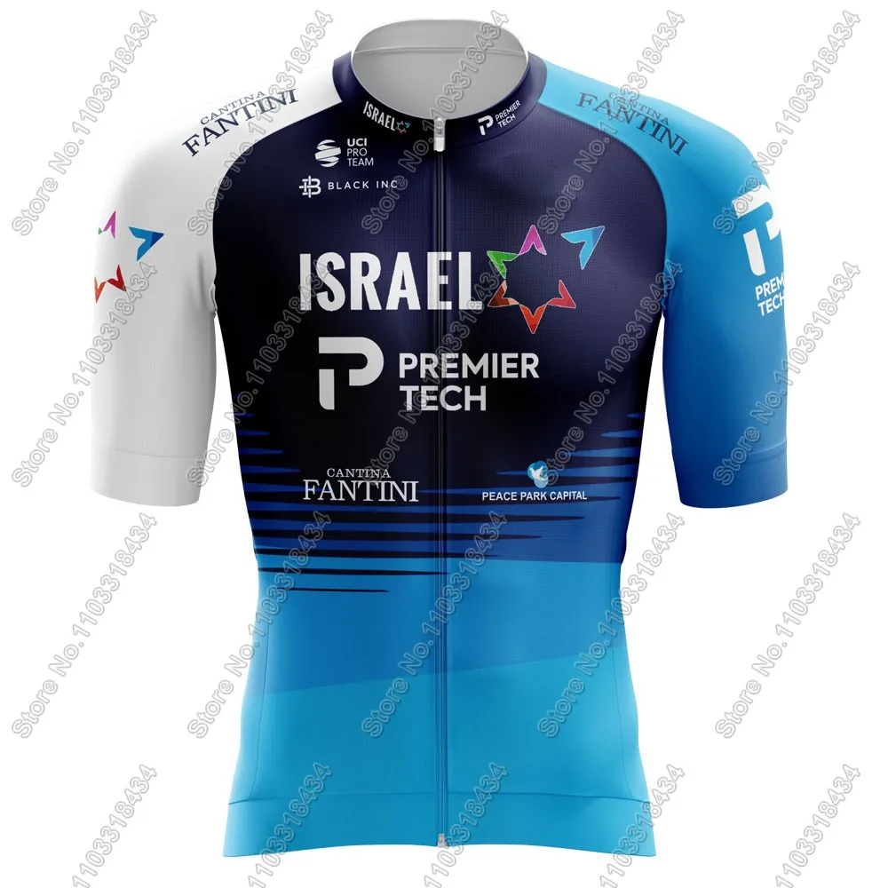 Israel Cycling Jersey 2025 Premier-Tech Team Set Short Sleeve IPT
