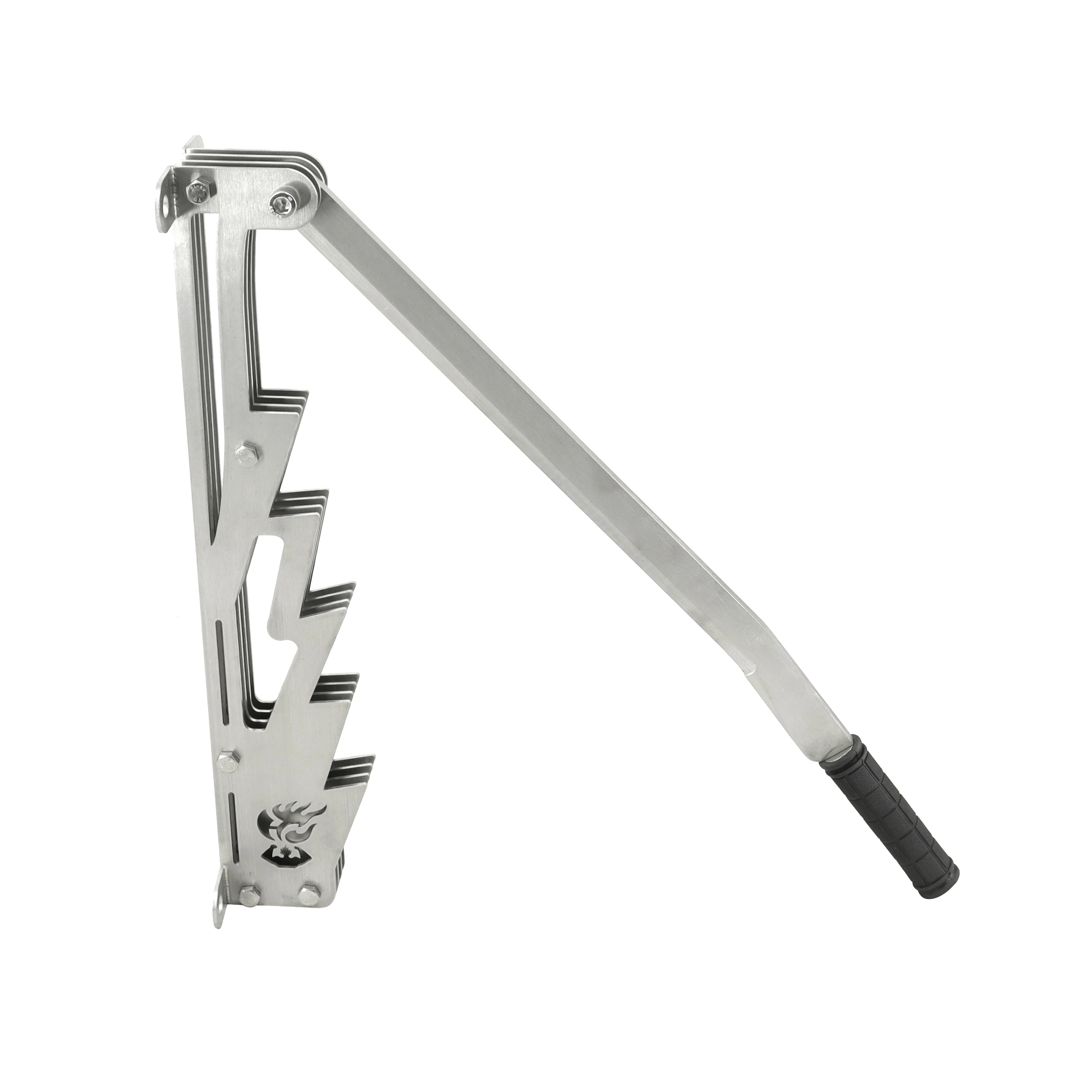 Stainless Steel Wall-Mounted Firewood and Kindling Splitter, Indoor Manual Kindling Maker, Log Splitter with Mounting Screws view 5