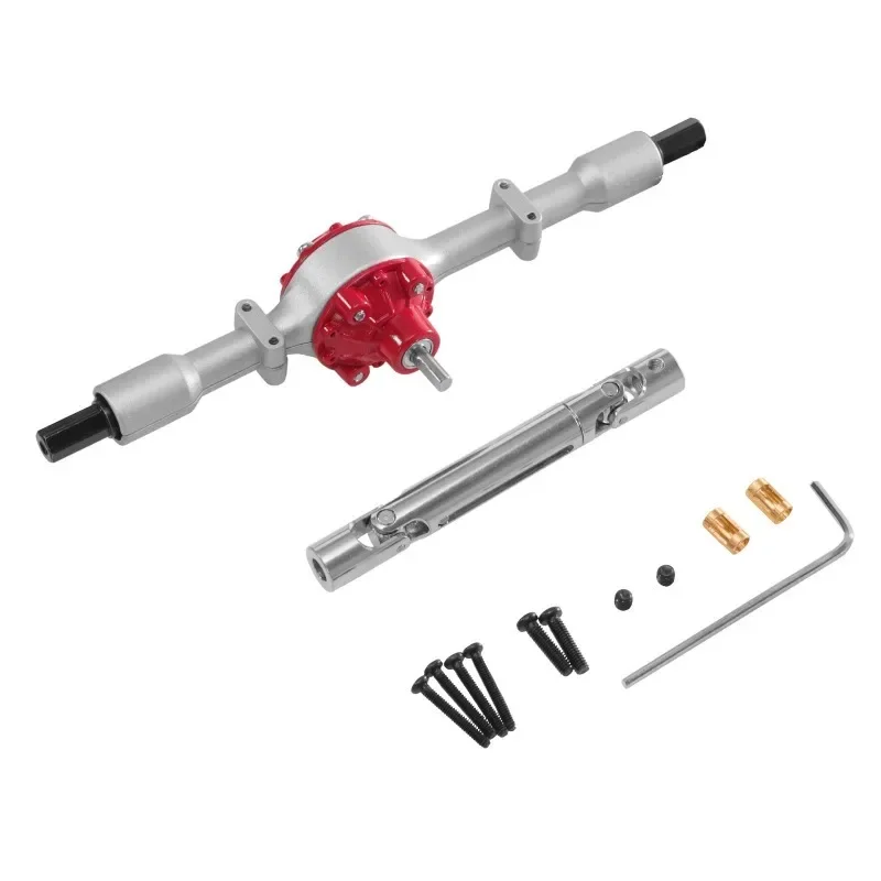 

Металлический задний мост, металлический приводной вал для модификации и улучшения характеристик LDRC Pajero LD1297 LD1279, аксессуары.