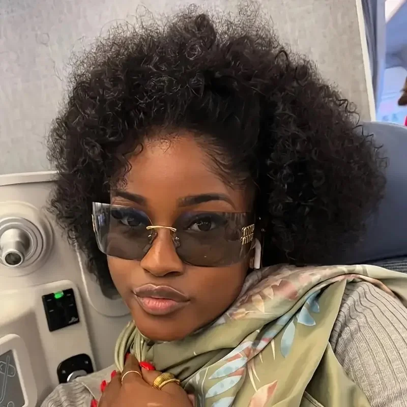 

Африканский стиль, афро-кудрявые вьющиеся человеческие волосы с стрижкой пикси, машинное производство, объемные вьющиеся волосы для африканских женщин