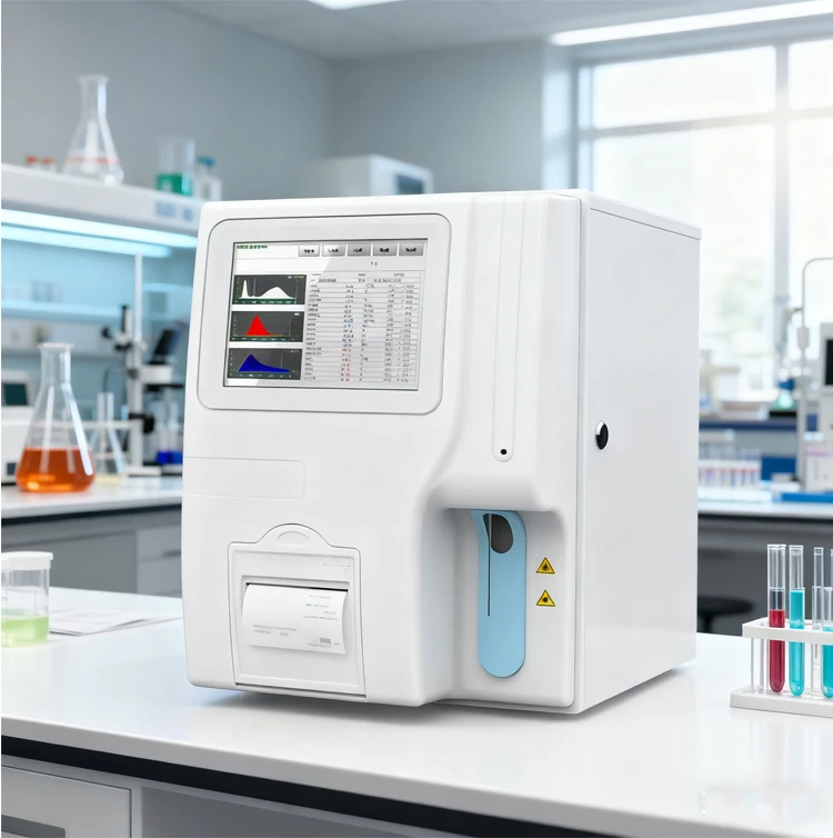 Sanyang Portable Touch Screen  Analysis Machine Automatic Veterinary Diagnostic Equipment CE Certification Class II