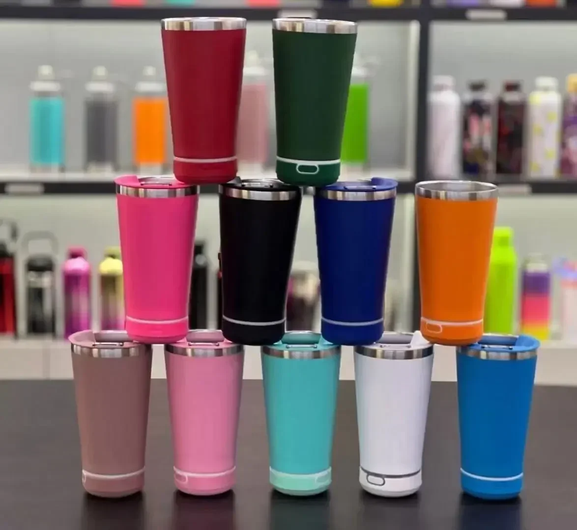 Изолированная чашка с Bluetooth-динамиком на 17 унций, кофейные чашки, пивная кружка из нержавеющей стали, портативная уличная автомобильная чашка для мороженого с открывалкой для бутылок