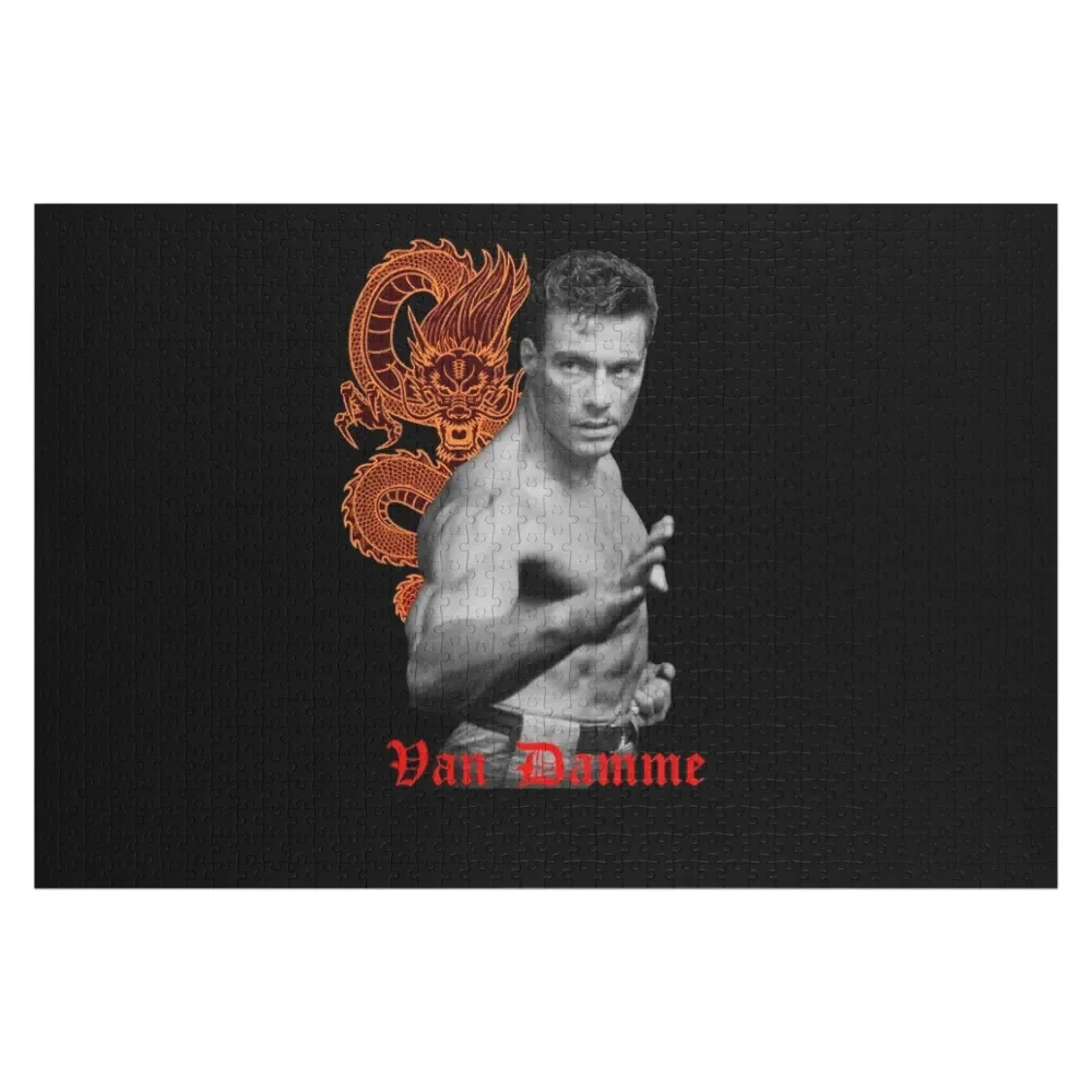 

Jean Claude Van Damme - The greatest of them all Jigsaw Puzzle Custom Name Child Toy Customized Toys For Kids Puzzle