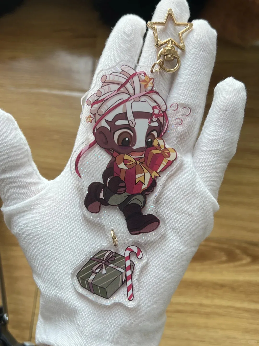 League of Legends Anime keychain women Arcane acrylic key chain man Jinx key ring Pendant Ornament Accessories friend gift