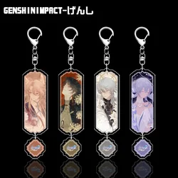 Honkai: Star Rail Acrylic Key Chain Sandwich Style Pendant Dan Heng Himeko Kafka Firefly Robin Sunday Aventurine Creative Gift