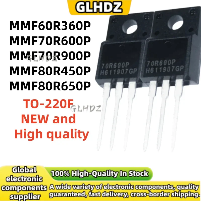 New and Quality 10UNITS MMF60R360P MMF70R600P MMF70R900P MMF80R450P MMF80R650P TO-220F In the warehouse