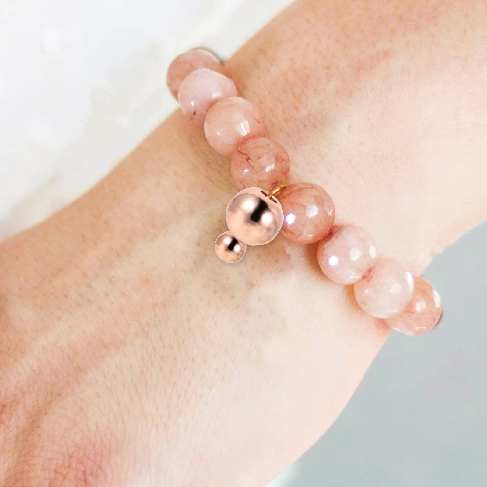 

200 Pcs Metal Beaded Accessories Spacer Beads for Jewellery Making Copper Jewelry Small Round