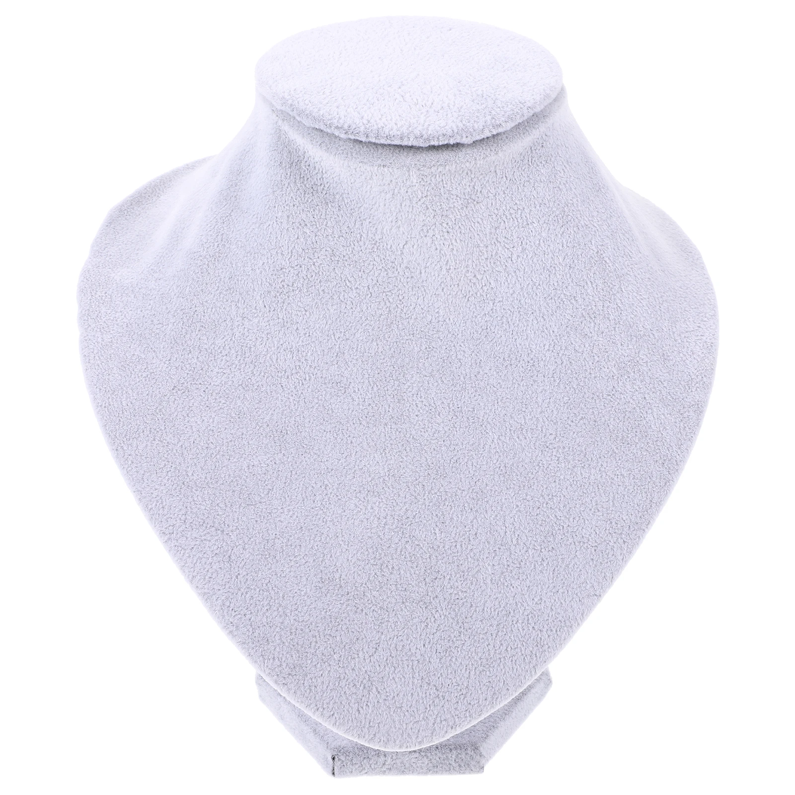 

Necklace Display Stand 25x18cm Jewelry Organizer Pendant Holder Rack Stable Support Realistic Neck Mannequin Simple Stylish