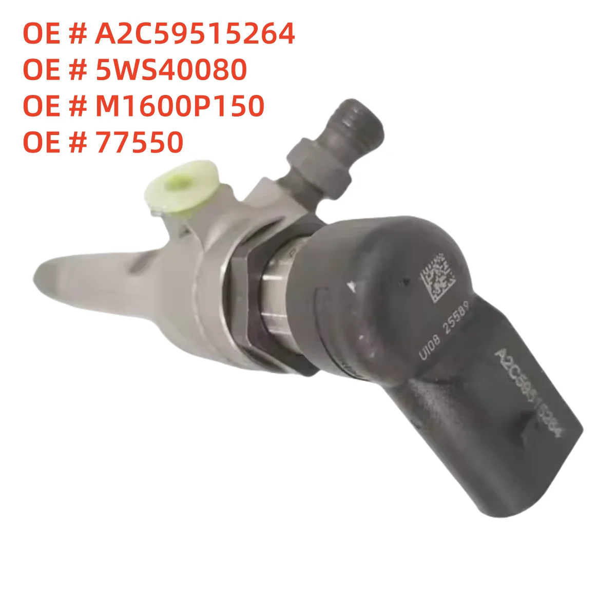 

High quality A2C59515264 5WS40080 M1600P150 77550 Reman Common Rail Fuel Injector for Ford Troller Ranger 3.0L
