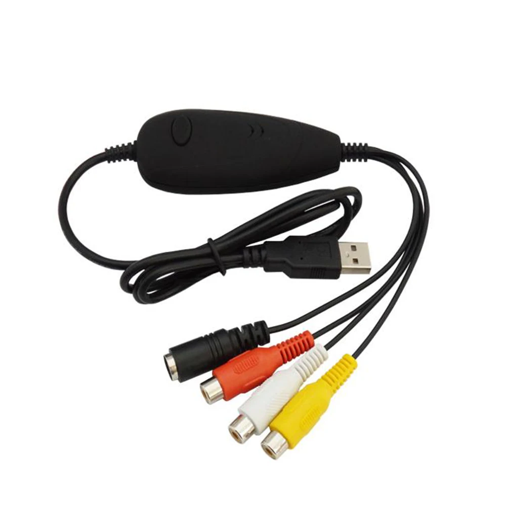 Grabador de vídeo VHS, tarjeta de captura de vídeo HD USB, reproductor VHS, cintas de casete antiguas, DV VCRS a computadora, tarjeta de vídeo Digital VHS