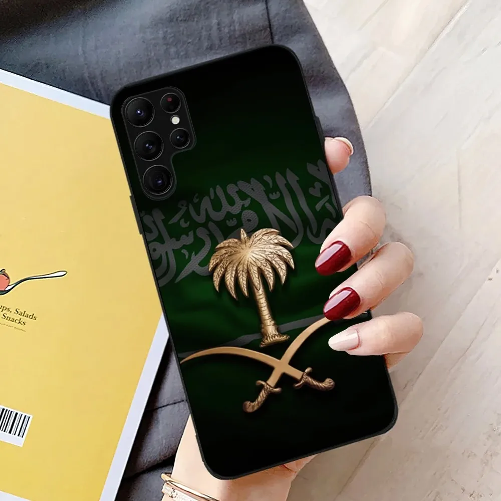 Kingdom of Saudi Arabia Flag Phone Case For Samsung Galaxy S24 S21 10 Plus S22 S30 Note S23 Lite 20 FE Ultra Shell