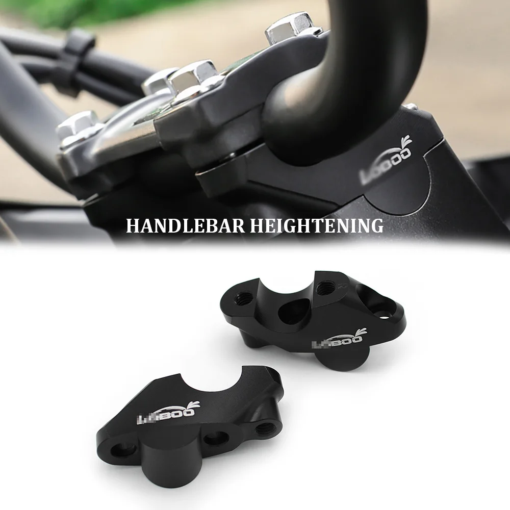 Motorcycle Handlebar Risers Handle Bar Riser Clamp Extend Handlebar Adapter Mount For Honda CB400X 2021-2023