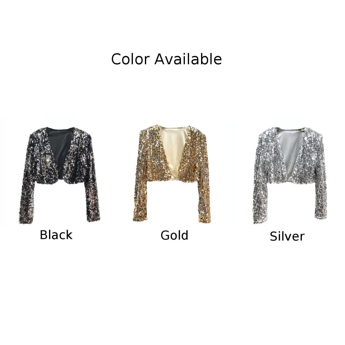 Cardigan da donna Top da donna Coprispalle quotidiano Top corto Tinta unita Elegante giacca cardigan aperta non elasticizzata in poliestere