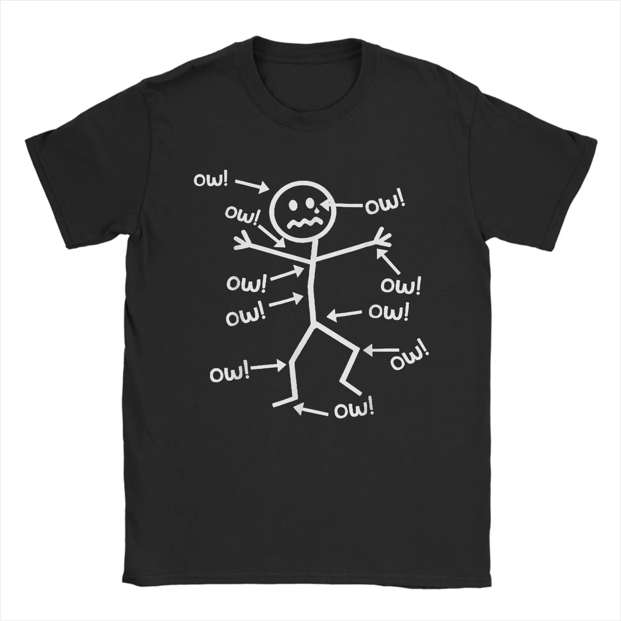 

Ow Ow Ow Ow Ow Ow Ow Character T-Shirt Summer Hippie T Shirts Adult Cotton O Neck Oversize Top Tees Short Sleeve Y2K Tshirt