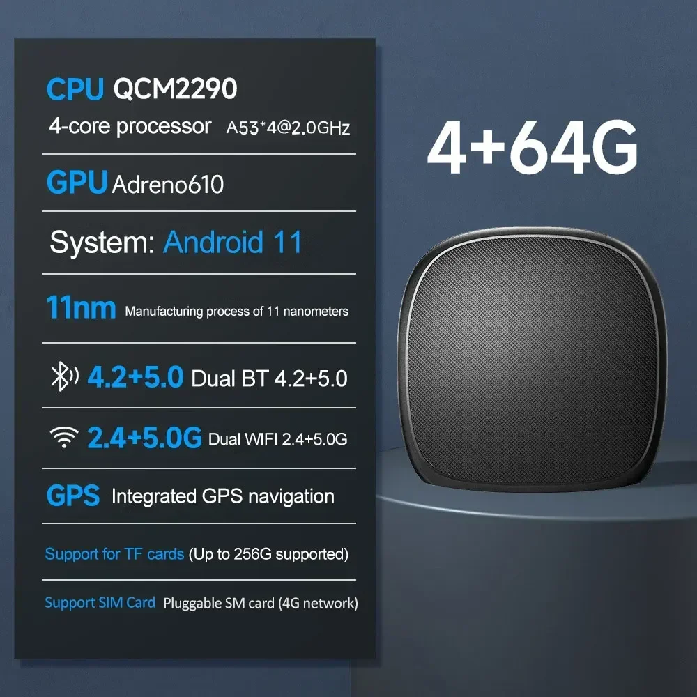 2025CarPlay Ai Box 4g+64g Android Auto 11 4 64 Smart Wireless Car Play Magic Aibox 4GB Ram 64GB Dongle Adapter for Iphone Ap ple