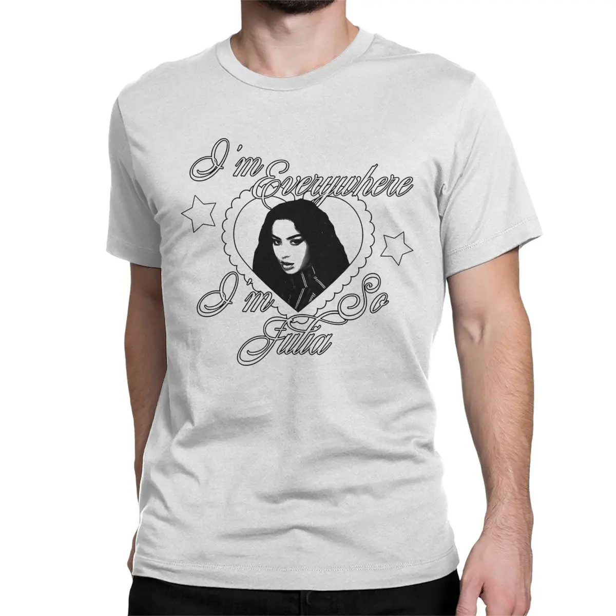 Brat I Am So Julia T-Shirt per uomo donna Charli XCX Album Fun Pure Cotton Tees girocollo manica corta T Shirt stampa top