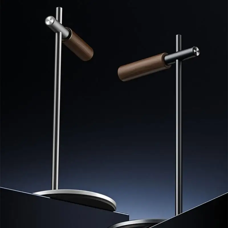 

652F Elegant Headphone Support Music Equipment Desk Stand with Adjustable Hanger