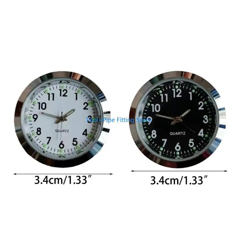 Orologio rotondo movimento F92B Grollo orologio per testa Inserisci classici per artigianato