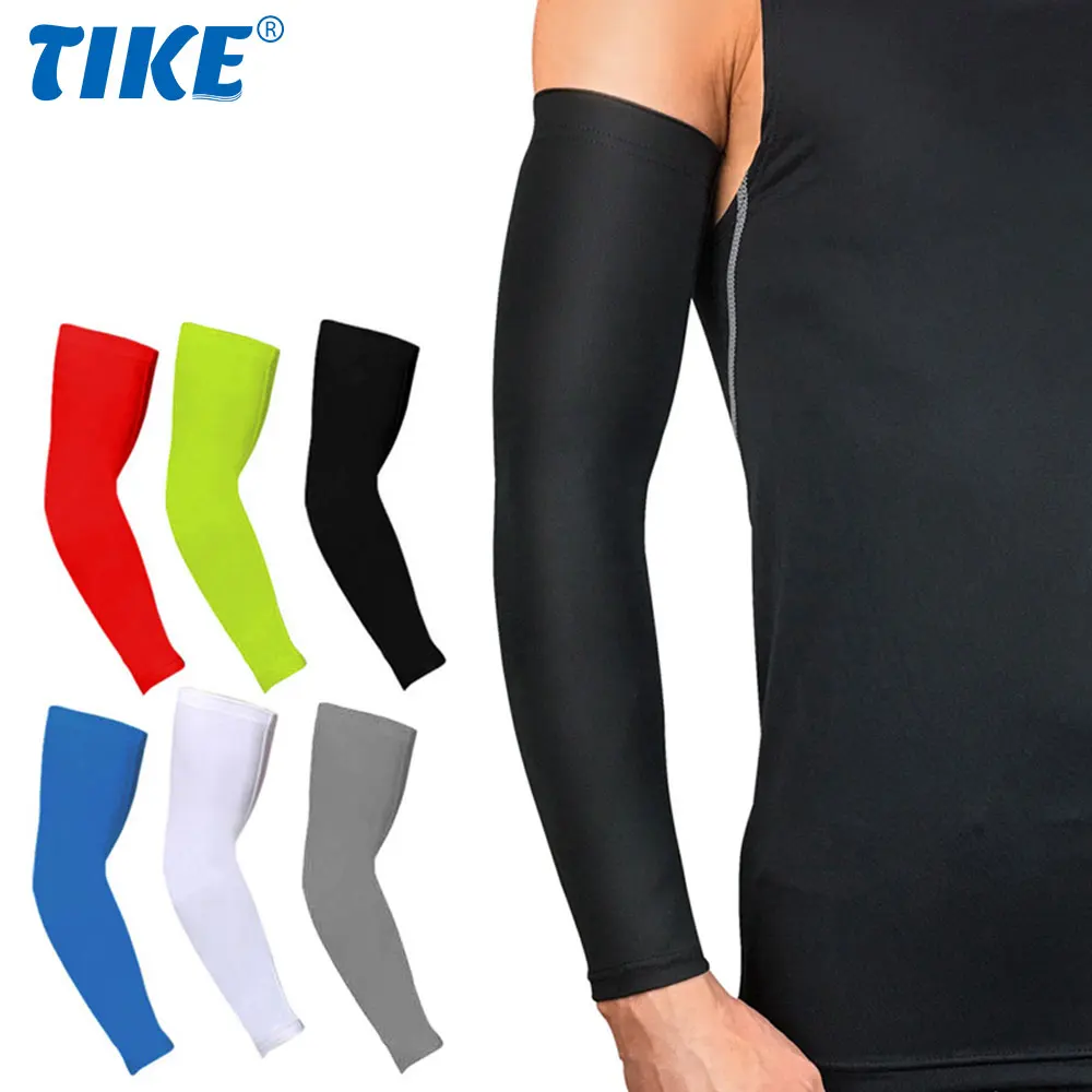 1 PCS UV Sun Protection Arm Sleeves - Tattoo Forearm Covers Anti-Slip for Golf, Running Basketball Football Volleyball Gardening