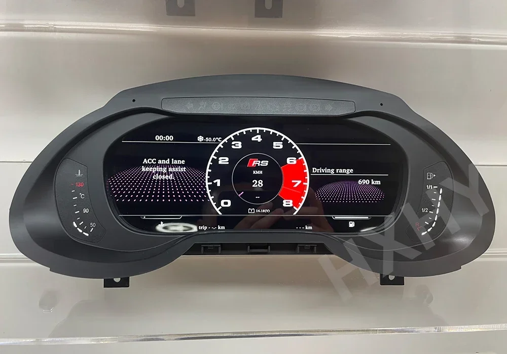 HXHY Latest Original Car Digital Cluster Instrument Speedometer For Audi A4L A4 A5 Q5 SQ5 S4 RS4 S5 RS5 2008-2018 LCD Dashboard